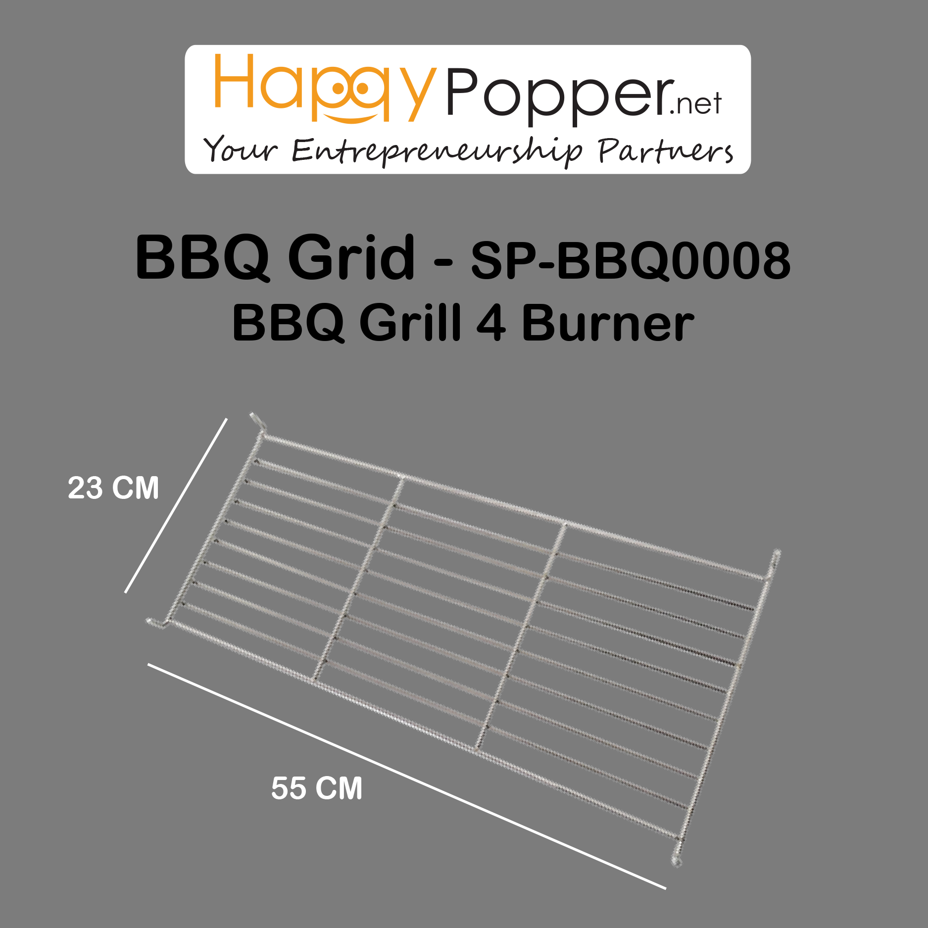 BBQ Mat Grate Grid SPBBQ0008 BBQ Grill 4 Burner k222